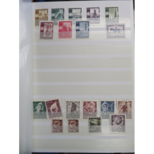 566 - Mainly Foreign Mint/Used ranges in nine volumes with Liechtenstein 1960’s-80’s FU, empty Danzig Lind... 