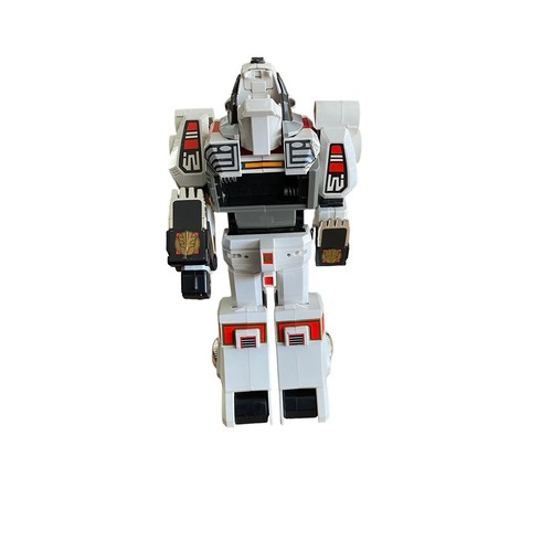 100 - White Tigerzord. Ban Dai Power Rangers Mighty Morphin White Tigerzord. In original box (some tears t... 