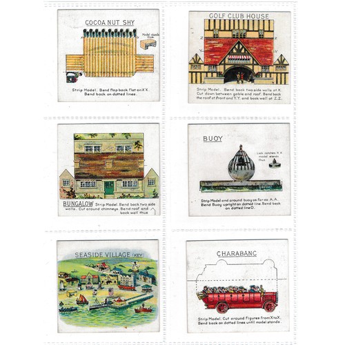 758 - Mitchell 1925 Village Models Second Series medium size complete set in very good to excellent condit... 