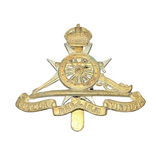 159 - Royal Malta Artillery cap badge.