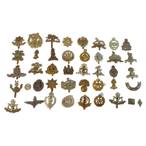 160 - Selection of various cap badges, some more interesting examples, to include; RAF (x2), Royal Artille... 