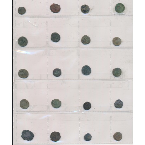 259 - Roman coins collection in mixed condition with silver denari (4), ranges of Ae3/4's etc. Qty 140+