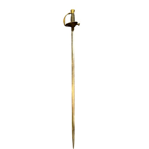 103 - United States of America, American Civil War cavalry sword, complete with scabbard. Leather and wire... 