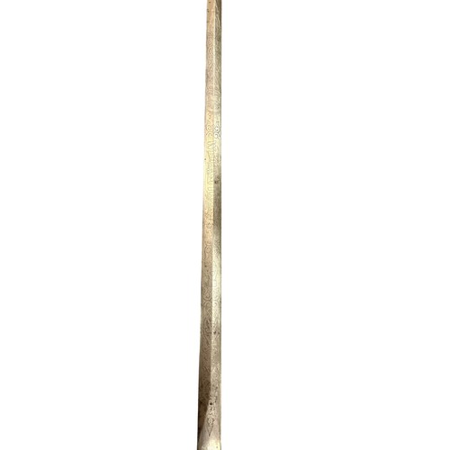 103 - United States of America, American Civil War cavalry sword, complete with scabbard. Leather and wire... 