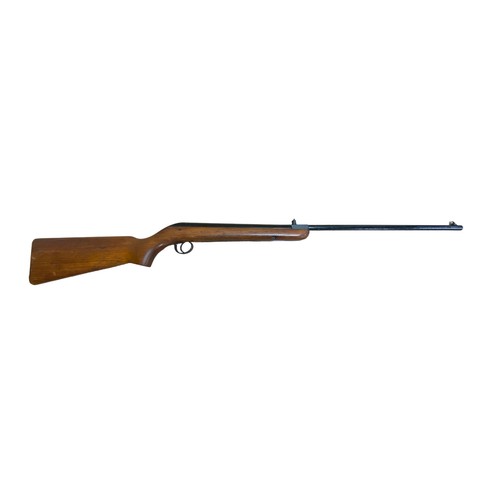 119 - BSA Cadet Major .177 air rifle with semi-pistol grip (BSA stamp embossed) and adjustable sights, ser... 