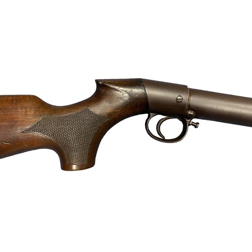 126 - BSA Improved model D .177 under lever Air Rifle.  Serial number 24269. Adjustable trigger and sight.... 