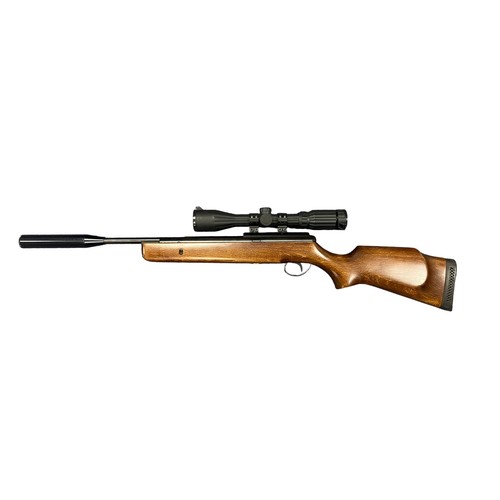 127 - BSA Spitfire .22 Pneumatic Air Rifle. Serial number DR02444. With 3-9 x 40 R/G scope. Optics in good... 