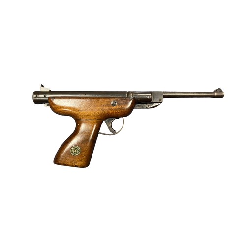 135 - BSF S20 .177 vintage German Air Pistol. Break barrel, A7063 serial number. BSF stamp on grip as well... 