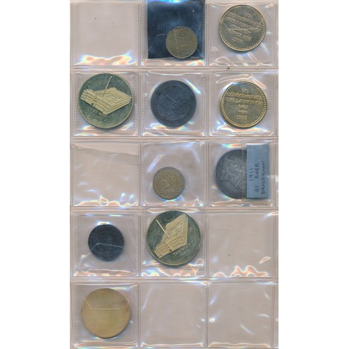 377 - Range of Birmingham commemorative medals and badges (76) with enamelled pin badges including 