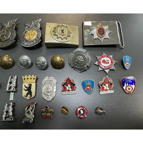 40 - Fire Brigade – Selection of various Fire Brigade items, some more interesting, to include; two Warwi... 