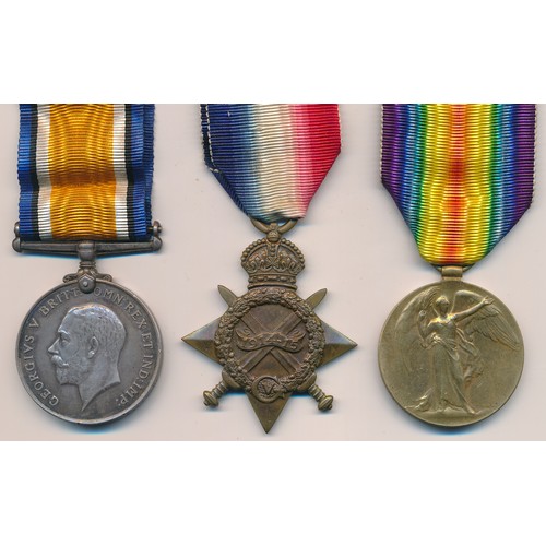 6 - First World War – Robert Southall – 1915 Star Trio awarded to 16814 PTE R. SOUTHALL E.LAN.R. With ri... 