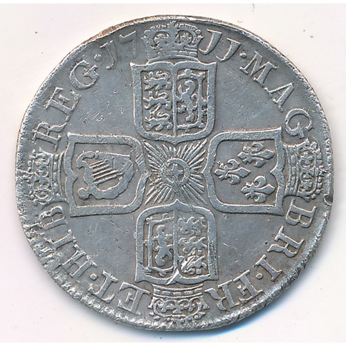 294 - Queen Anne 1711 shilling fine.