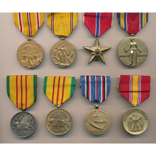 33 - United States of America – Selection of Medals to include; Second World War Freedom From Fear and Wa... 