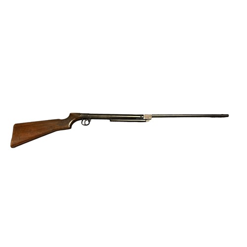 133 - BSA Air Rifle .177
Serial Number 3521. BSA embossed chequered print to grip. Adjustable trigger. A b... 