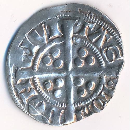 282 - Edward III half groat, mm cross 3.