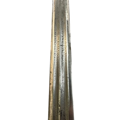 63 - Victorian British Royal Navy Officers Sword, standard pattern Naval officers sword with lion head to... 