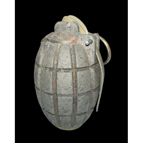 196 - Original WWI First World War British Army inert No. 5 MKI Mills bomb / hand grenade. Typical form wi... 