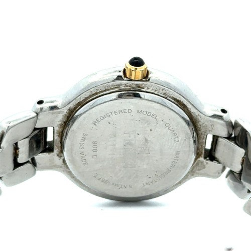 576 - A Fendi  watch, with quartz movement, Roman numeral hour markers on bezel and date display. Water re... 