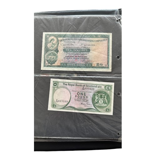 254 - World banknote collection (115) in mixed condition with ranges from Brazil, China, Germany, GB and o... 