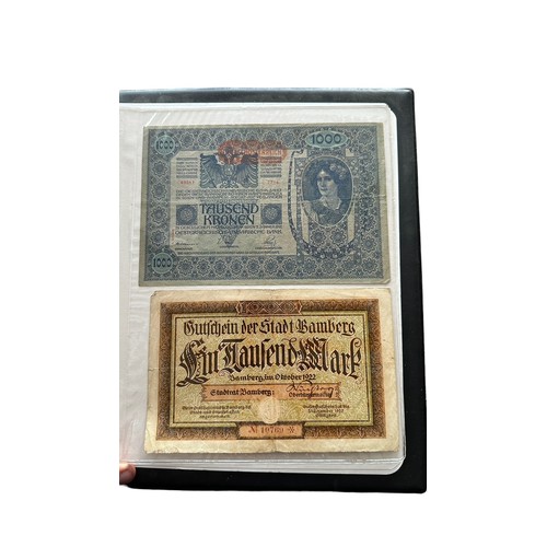 254 - World banknote collection (115) in mixed condition with ranges from Brazil, China, Germany, GB and o... 