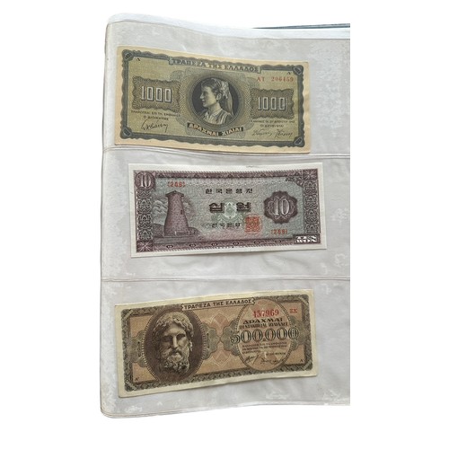 254 - World banknote collection (115) in mixed condition with ranges from Brazil, China, Germany, GB and o... 