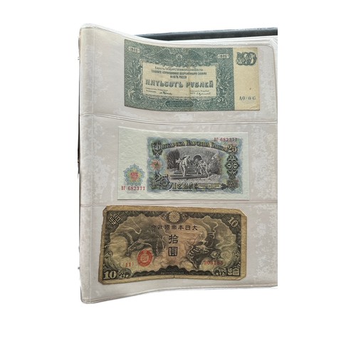 254 - World banknote collection (115) in mixed condition with ranges from Brazil, China, Germany, GB and o... 