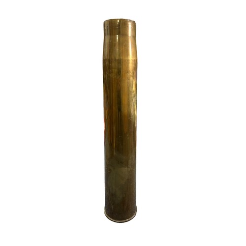 206 - Four pieces of Ammunition Shell cases in varying sizes, one large shell height 67.5cm, two mid-size ... 