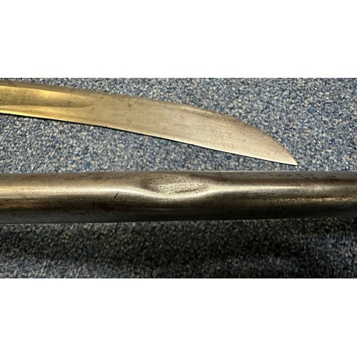 51 - 1796 Pattern Light Cavalry Trooper’s Sword of regulation type, with curved blade broadening towards ... 