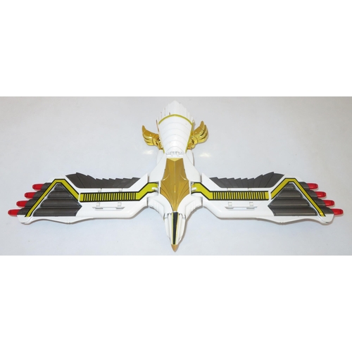 236 - White Ranger’s Deluxe Falconzord. Saban Mighty Morphin Power Rangers White Ranger’s Deluxe Falconzor... 