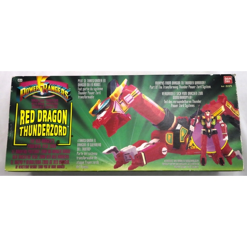 237 - Red Dragon Thunderzord. Ban Dai Power Rangers Mighty Morphin Red Dragon Thunderzord. In original box... 