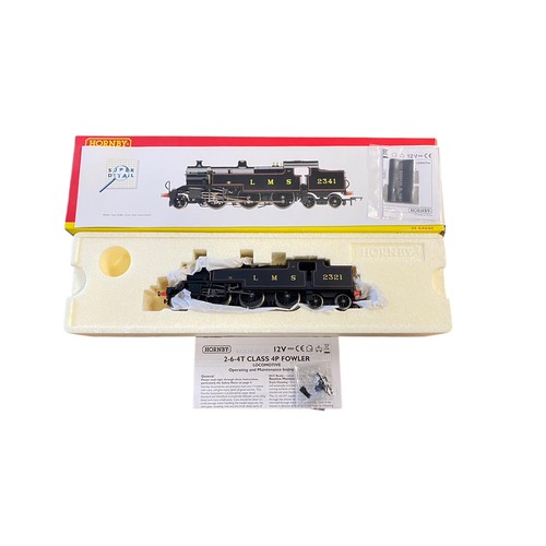 152 - Hornby. DCC Ready LMS black 2321 2-6-4T Class 4P locomotive No. R2397A, excellent in excellent to go... 