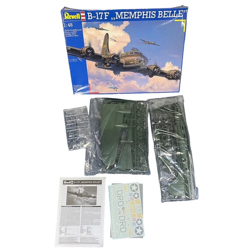 186 - Model kits. Revell 1/48th scale Military Aircraft unmade plastic kits, generally excellent in good p... 