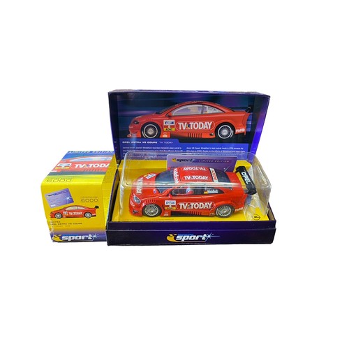 228 - Scalextric. 2000s onwards 1/32nd scale slot car collection, generally excellent in good or better bo... 