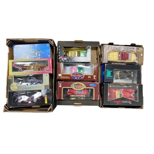 26 - Miscellaneous mainly 1/18th scale collection, generally excellent in excellent to good boxes, with R... 