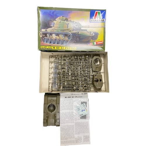 175 - Miscellaneous collection of unmade plastic kits (parts on sprue), generally excellent in good plus b... 