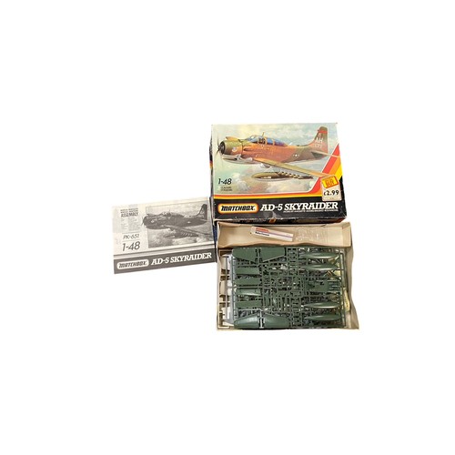 174 - Miscellaneous unmade, part-built and part-painted plastic kits, 1/76th to 1/24th scale, generally ex... 