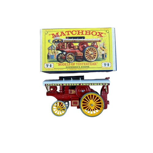 88 - Matchbox. 1950s onwards Models of Yesteryear collection of 1924 Fowler Big Lion Showman's Engine bri... 