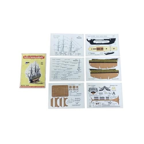 179 - Micromodels. 1950s onwards collection of unmade printed card kits, generally excellent to good plus,... 