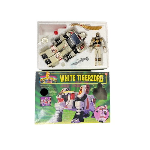 231 - Bandai. Power Rangers White Tigerzord No. 2271, generally excellent in good plus box (some damage wh... 