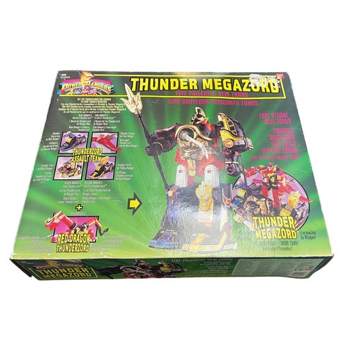 232 - Bandai. Power Rangers Thunder Megazord No. 2263, generally excellent in good plus box (some damage w... 