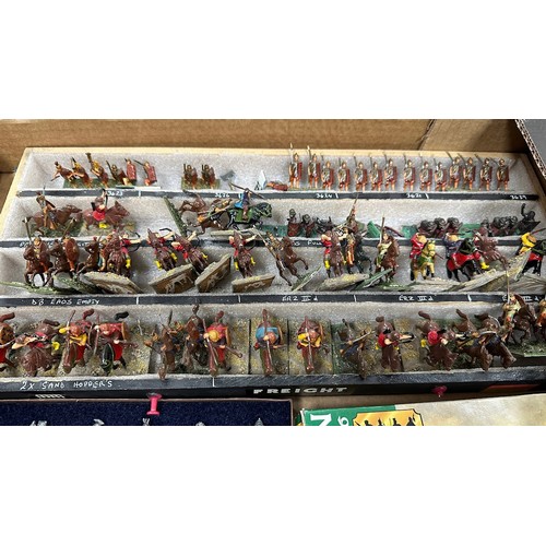 200 - Accumulation of wargaming metal figures, range of Bugle & Guidon, Firebase Games, Qualiticast, etc.,... 