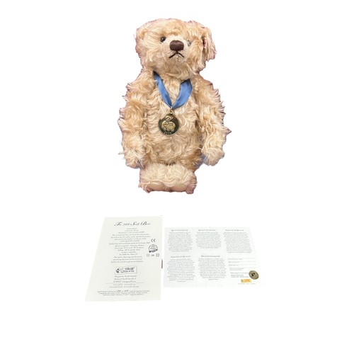 326 - Steiff. 2008 Teddy cinnamon mohair, excellent in excellent box (teddy in opened white cloth bag), wh... 