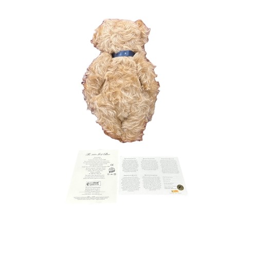 326 - Steiff. 2008 Teddy cinnamon mohair, excellent in excellent box (teddy in opened white cloth bag), wh... 