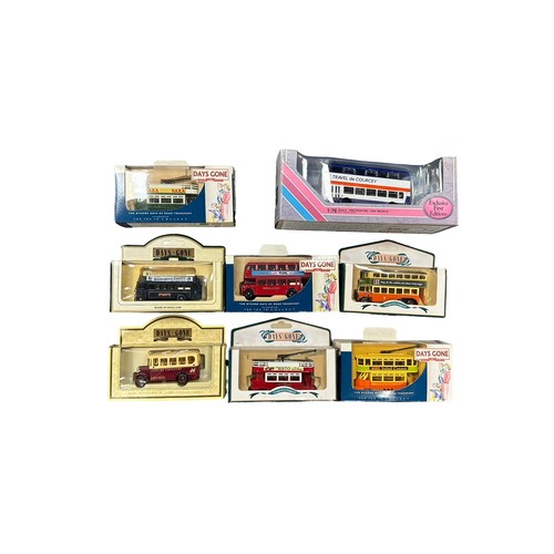 6 - 1980s onwards collection of mainly 1/76th scale buses, generally excellent in good or better boxes, ... 