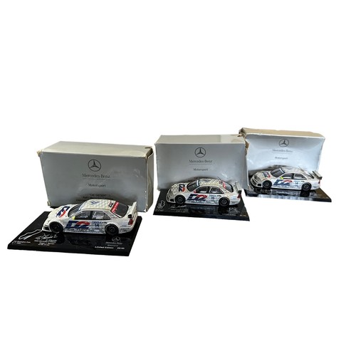 8 - 1990s onwards Mercedes-Benz 1/43rd scale motorsport collection, generally excellent in good or bette... 