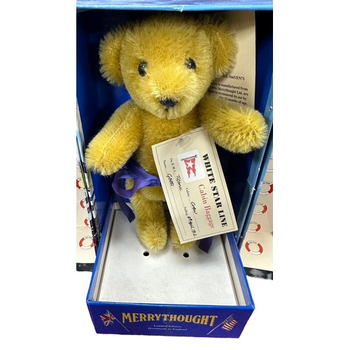 251 - Merrythought. Titanic Bear, limited edition tag no. 915 of 5000, generally excellent in good plus op... 