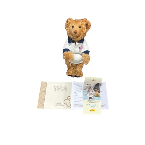 338 - Steiff. Prince Harry 21st Birthday Bear No. 662058, generally excellent in excellent box, exclusive ... 