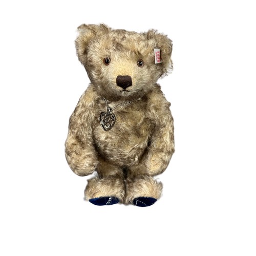 258 - Steiff. Buckingham teddy bear, exclusive to Peter Jones, limited edition certificate no. 260 of 1500... 