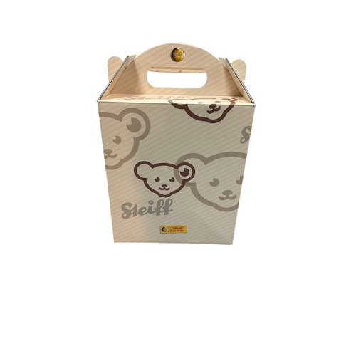 268 - Steiff. Cosy Friends White Teddy Bear, yellow tag No. 022739, excellent in excellent box, chest tag ... 