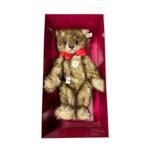 302 - Steiff. 1991 Replica of 1926 Teddy, white tag No. 407215, excellent in good plus box with poor cello... 